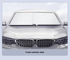 Front exterior view of a BMW car on a light gray background