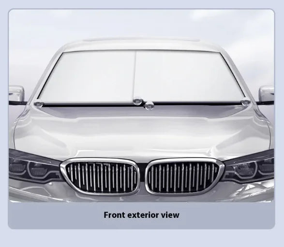 Front exterior view of a BMW car on a light gray background